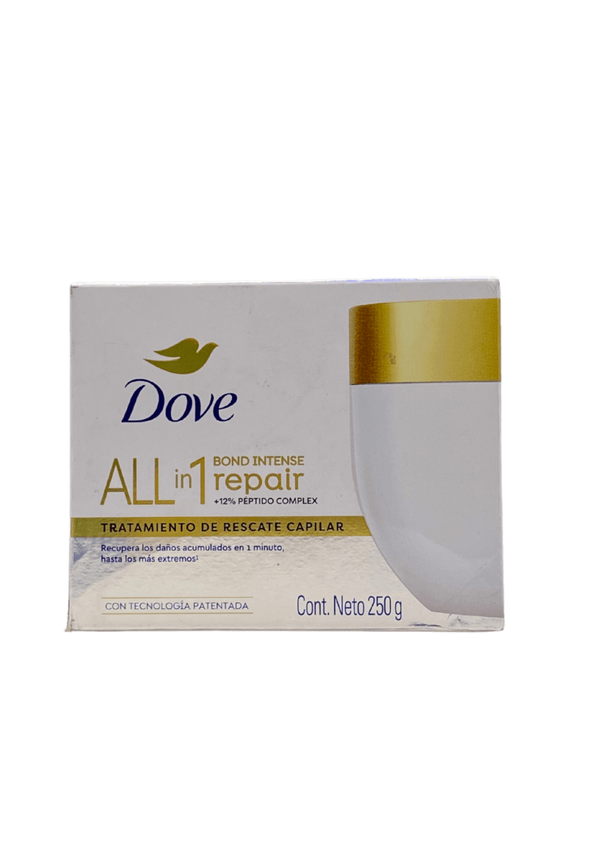DOVE CREMA DE MASAJE CAPILAR ALL IN 1 REPAIR 250 GRS3