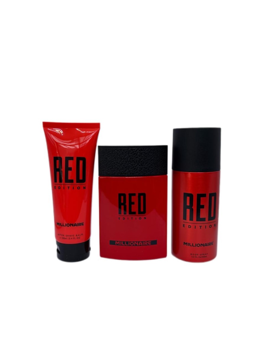 PACK MILLIONAIRE RED EDP 95ML + DESODORANTE 150ML + AFTER SHAVE 100ML1