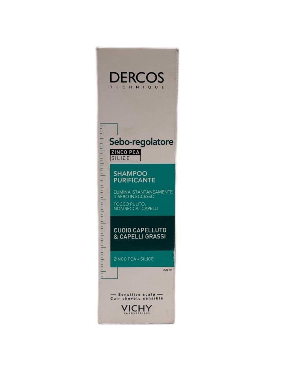 DERCOS SHAMPOO SEBO CORRECTOR 200ML1