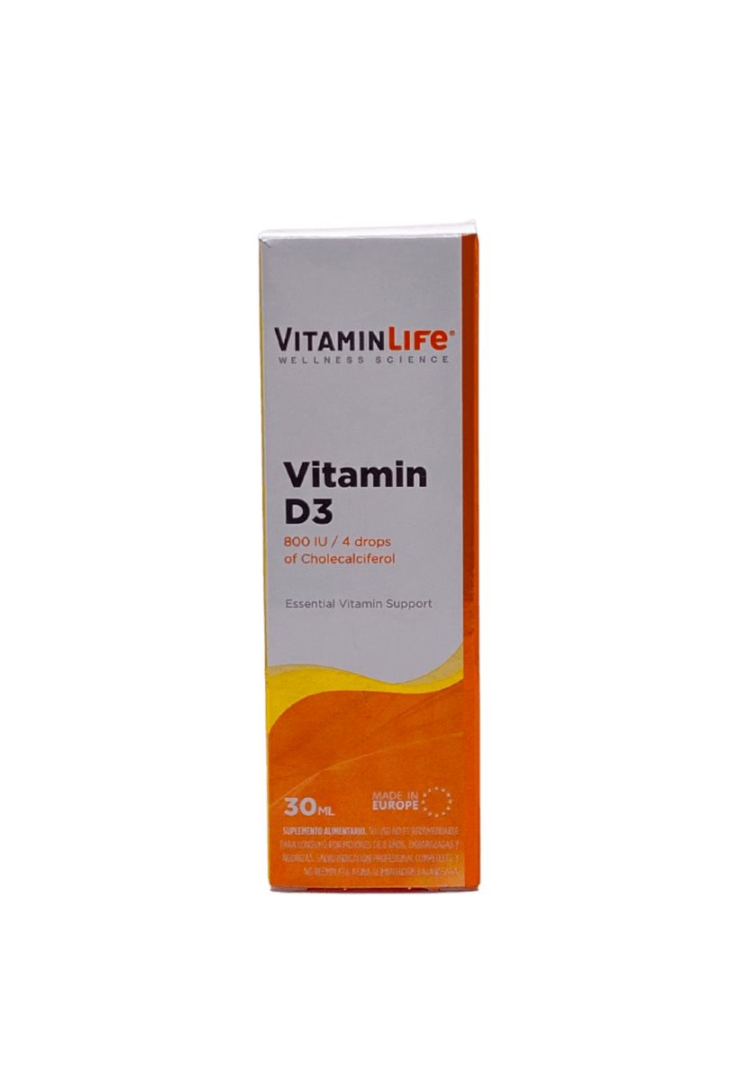 VITAMINLIFE VITAMIN D DROPS 30ML 0