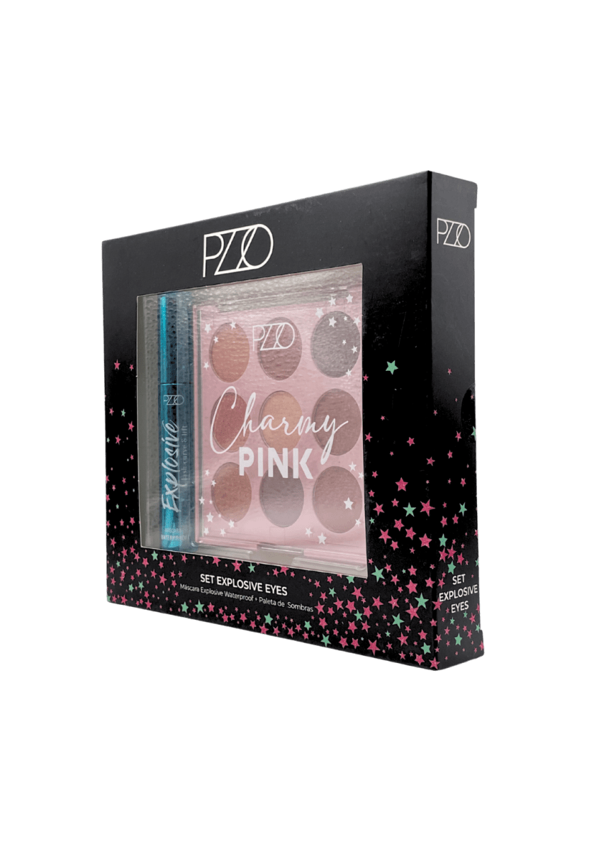PETRIZZIO SET MAQUILLAJE EXPLOSIVE EYES CHARMY PINK2