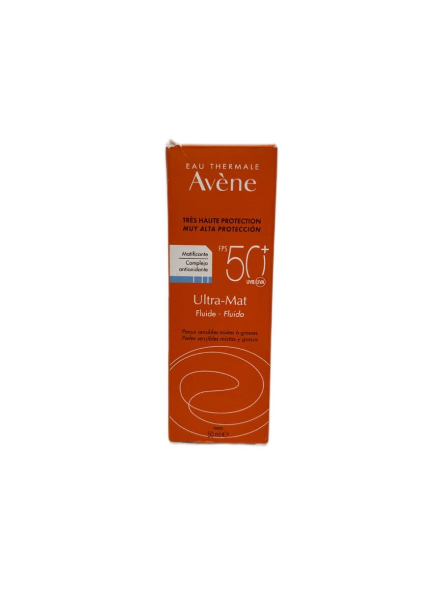AVENE  FOTOPROTECTOR ULTRA MAT FLUIDO FPS50+ 50 ML3