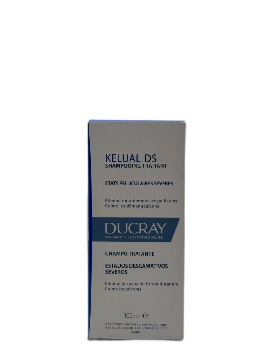 KELUAL DS SHAMPOO ESTADOS DESCAMATIVOS SEVEROS CON PICOR 100 ML1