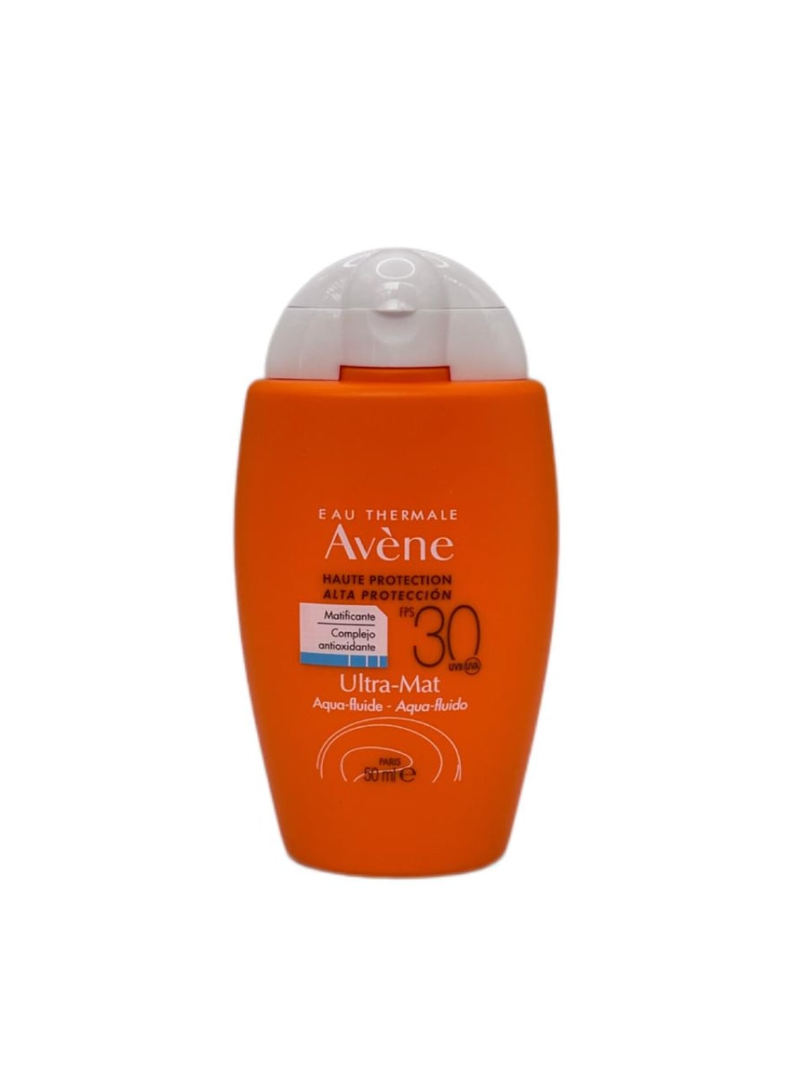 AVENE FOTOPROTECTOR ULTRA MAT AQUA FLUIDO FPS 30 50 ML SIN COLOR2
