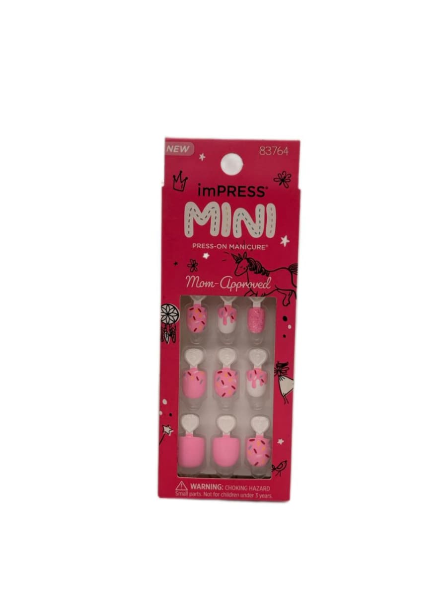 IMPRESS MINI UÑAS POSTIZAS ROSADA X201