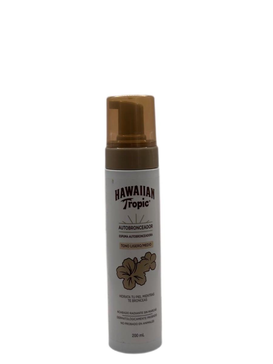 HAWAIIAN TROPIC AUTOBRONCENTE ESPUMA 200ML1