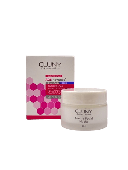 CLUNY AGE REVERSE CREMA FACIAL NOCHE ACIDO HIALURONICO 50 ML.4