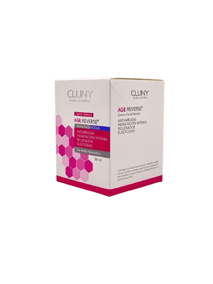 CLUNY AGE REVERSE CREMA FACIAL NOCHE ACIDO HIALURONICO 50 ML.2