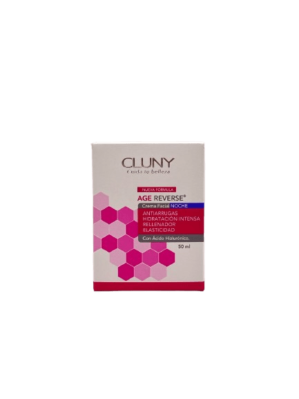 CLUNY AGE REVERSE CREMA FACIAL NOCHE ACIDO HIALURONICO 50 ML. 0