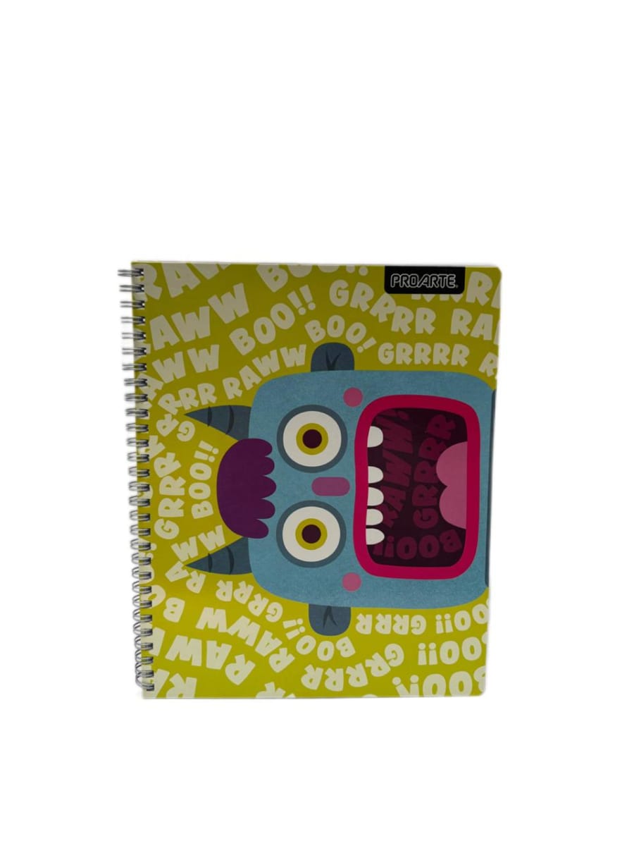 PROARTE CUADRENO MONSTER 100 HOJAS MATEMÁTICAS UNIV4