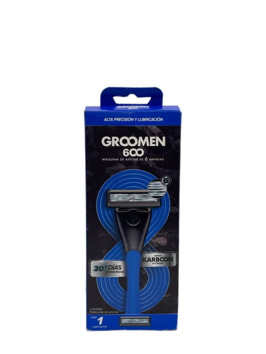 GROOMEN 600 MAQUINA DE AFEITAR +1 CARTUCHO1