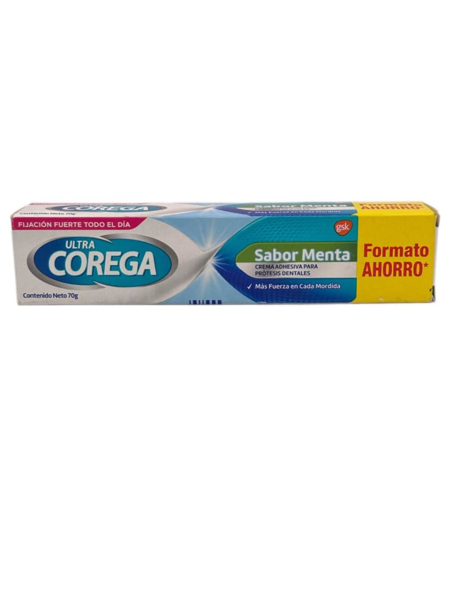COREGA ULTRA CRREMA ADHESIVA MENTA 70G 0