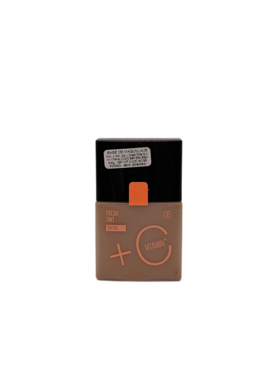 MAQUILLAJE MAYBELLINE BASE DE MAQUILLAJE FIT ME FRESH + VITAMINA C FPS 50 N06 1