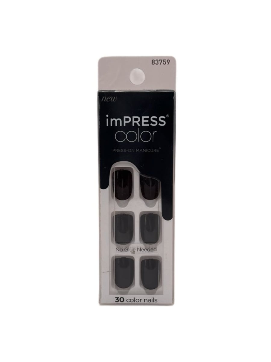 KISS IMPRESS COLOR 020 ALL BLACK 1