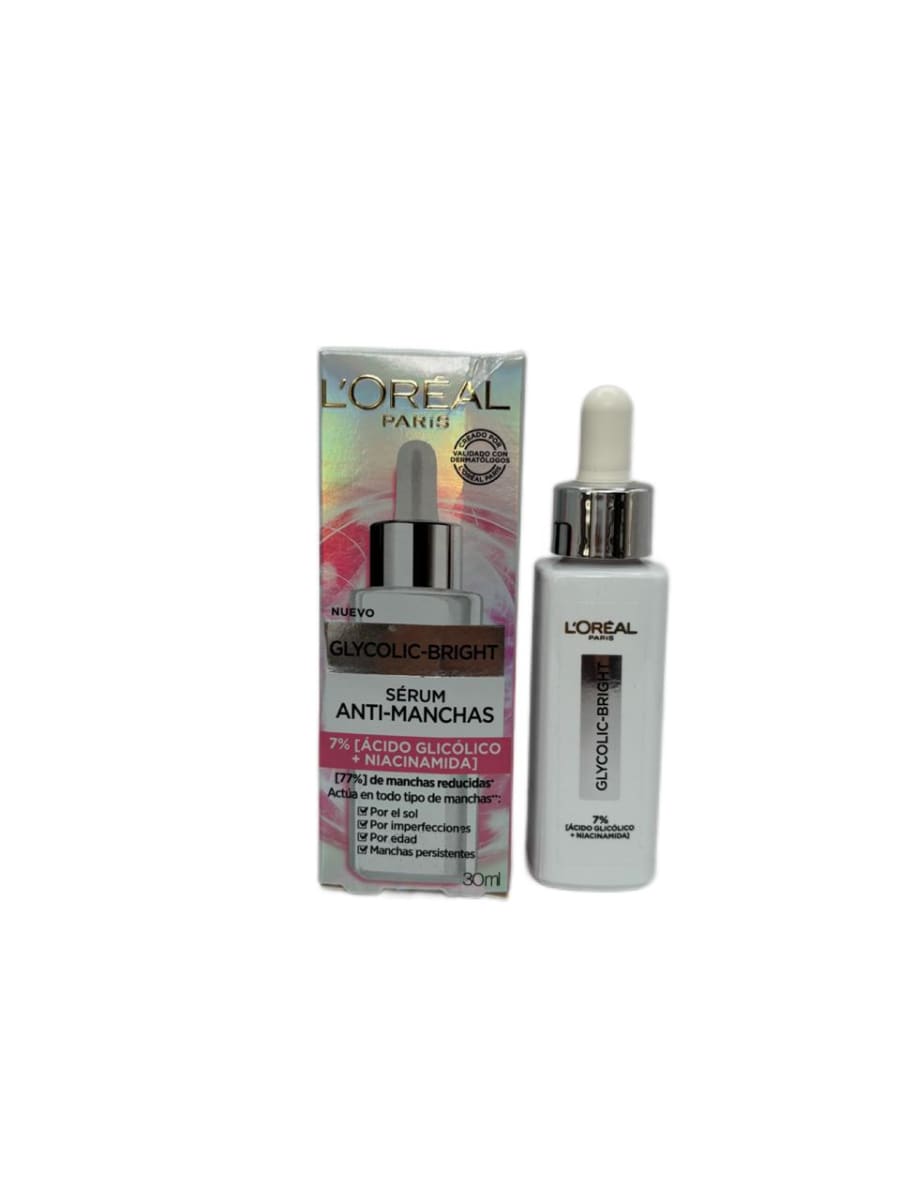 LOREAL GLYCOLIC BRIGHT SERUM.50ML 1