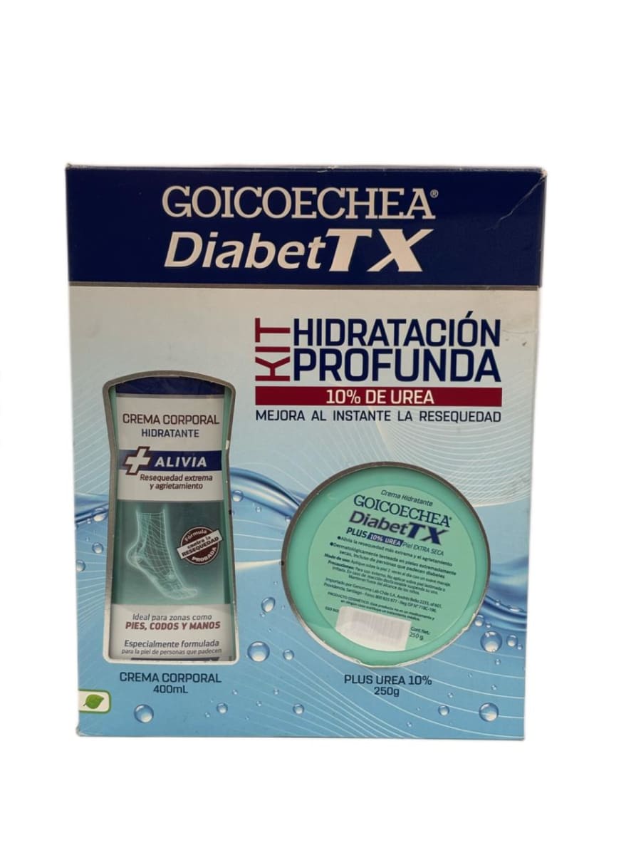 PACK DIABETEX HIDRATACIÓN INTENSIVA  CR. HID CORP + CRE. 10% UREA 2