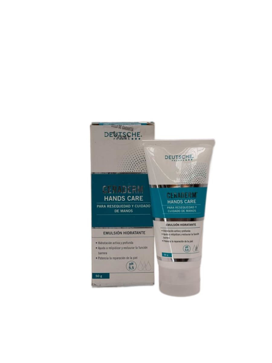 DEUTSCHE CERADERM HANDS CARE EMULSIÓN HIDRATANTE 50G 2