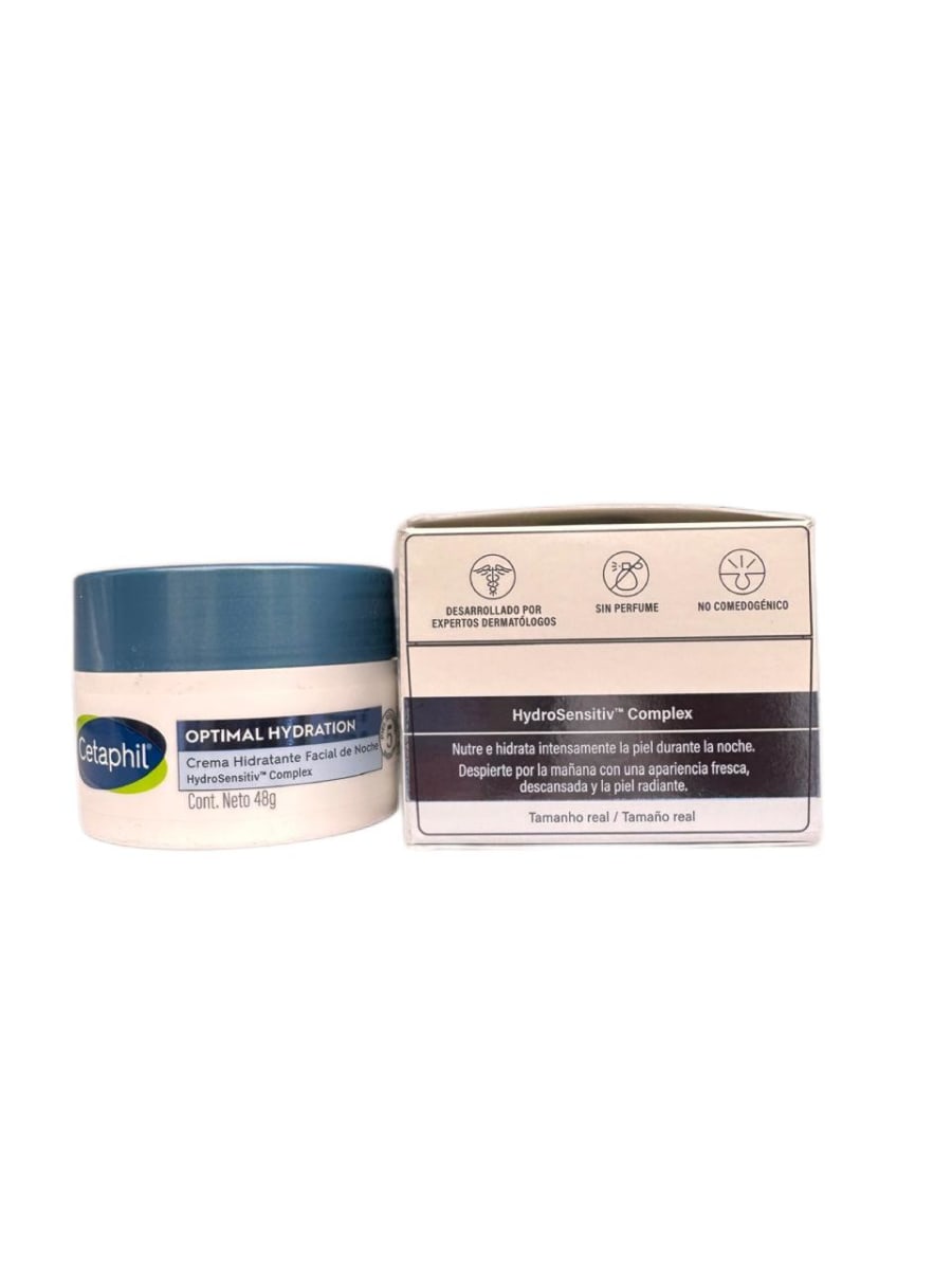 CETAPHIL CREMA HIDRATANTE DE NOCHE OPTIMAL HYDRATION 48 GRS 1