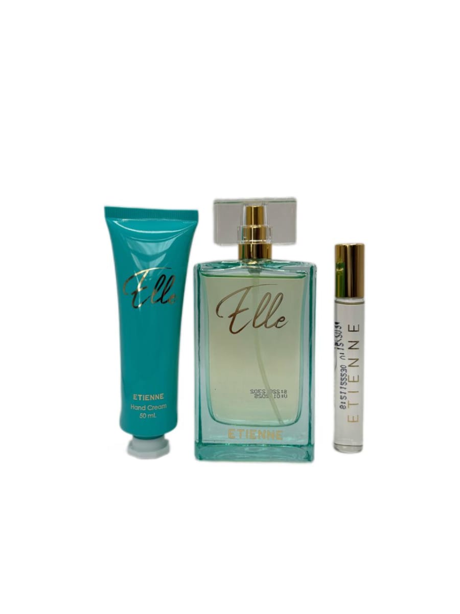ESTUCHE ETIENNE ELLE EDP100+CREMA MANOS Y PERFUMERO 1