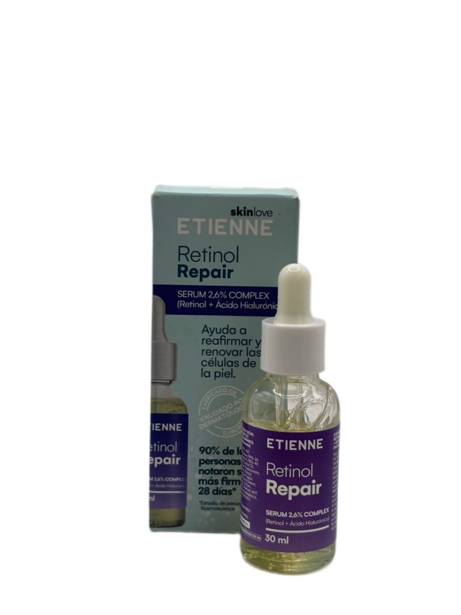 ETIENNE RETINOL REPAIR SÉRUM 2,6% COMPLEX + ÁCIDO HIALURÓNICO 30 ML 2