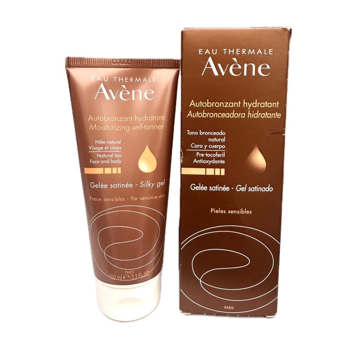 AVENE LECHE AUTOBRONCEANTE HIDRATANTE ROSTRO Y CUERPO 100 ML 0