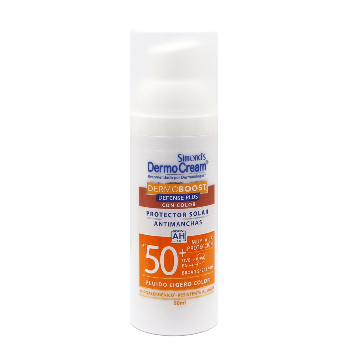 SIMOND´S DERMOCREAM PROTECTOR SOLAR DERMO BOOST NIACINAMIDA FPS 50 + 50 ML3
