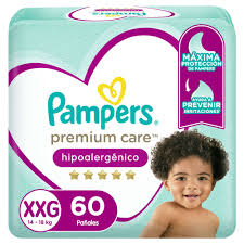 PAMPERS PAÑALES PREMIUM CARE XXG X60. 0