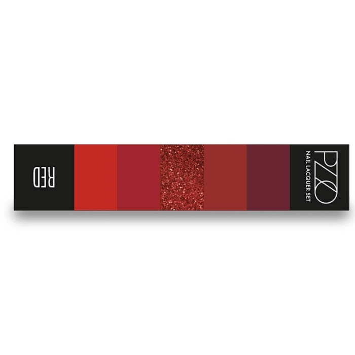 PETRIZZIO SET ESMALTES DE UÑAS RED2