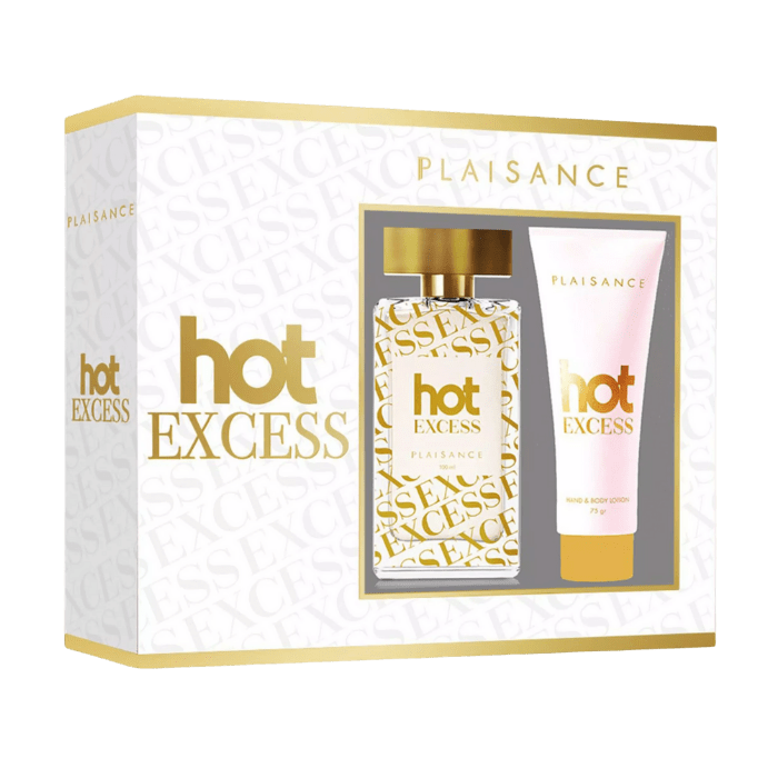 PACK PLAISANCE HOT EXCESS EDP 100ML + HAND & BODY LOTION 75GR DET.1
