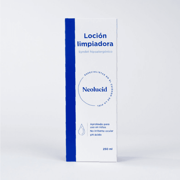 NEOLUCID LOCIÓN LIMPIADORA 250 ML DET.2