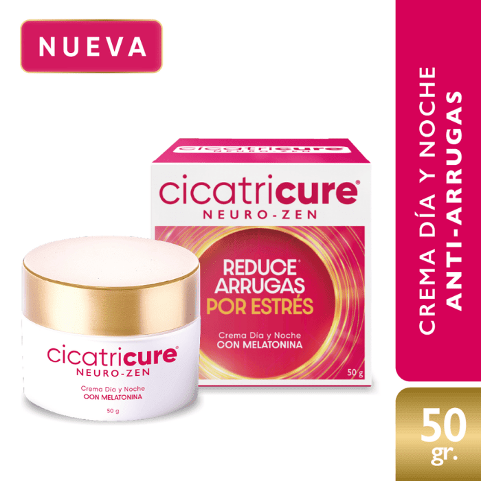 CICATRICURE NEURO-ZEN CREMA DÍA Y NOCHE 50G DET. 0