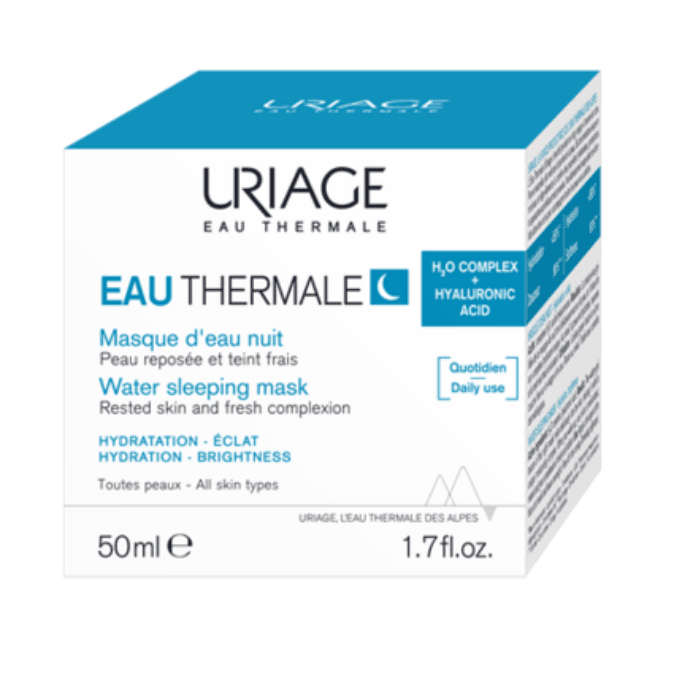 URIAGE EAU THERMALE MASCARILLA DE AGUA HIDRATANTE NOCHE 50 ML DET. 0