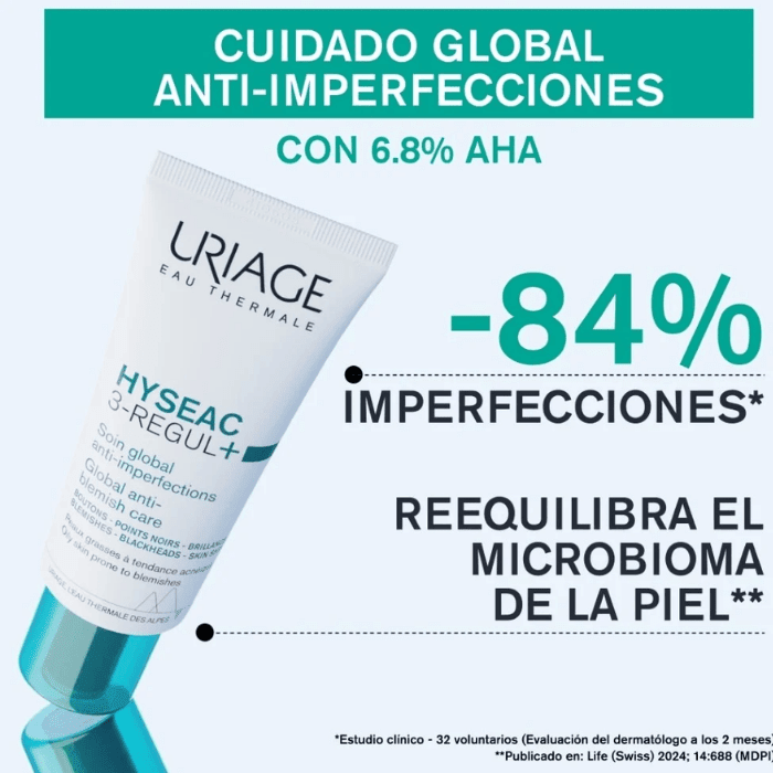 URIAGE CREMA ANTI-IMPERFECCIONES HYSEAC 3-REGUL+ 40 ML3