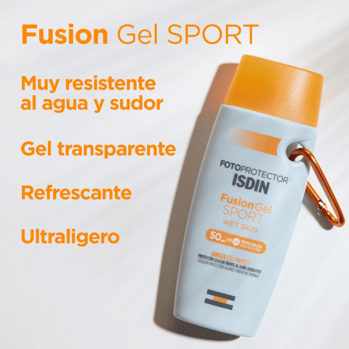 ISDIN FOTOPROTECTIR FPS 50 GEL SPORT 100 ML. DET.3