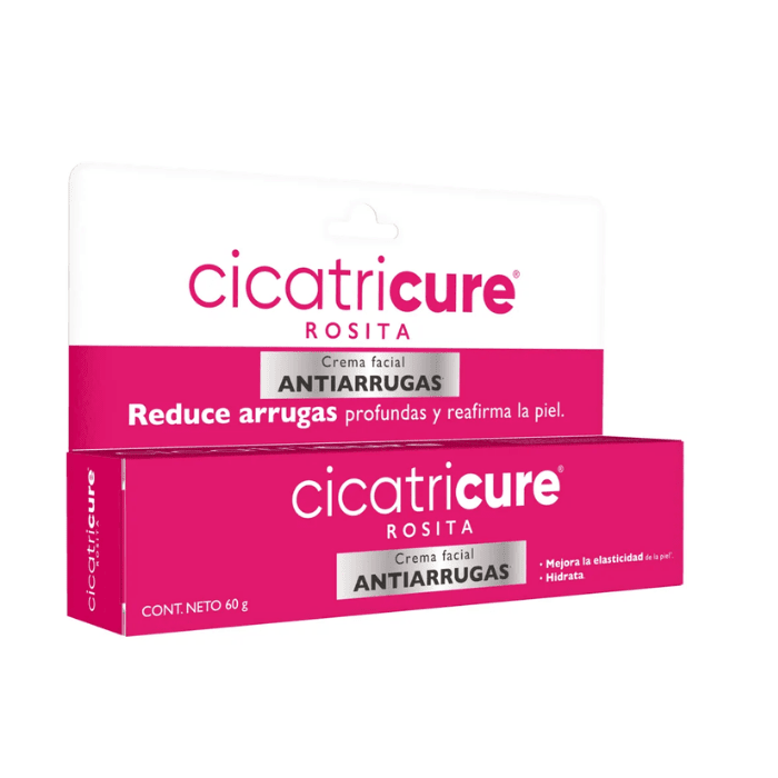 CICATRICURE CREMA FACIAL ROSITA ANTIARRUGAS 60G DET.2