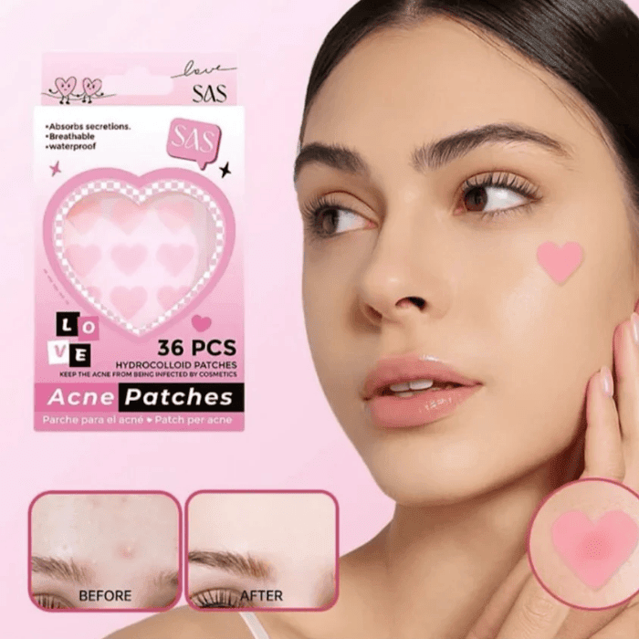 SAS - PARCHES PARA ACNÉ CORAZÓN 36 PCS.3