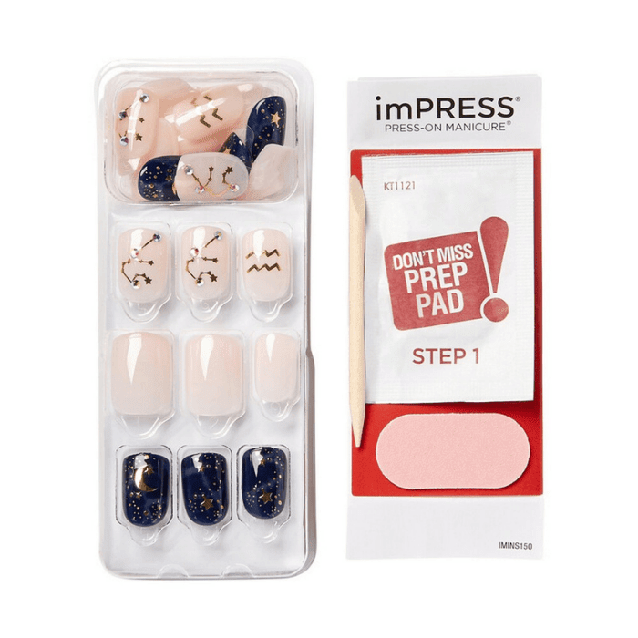 KISS IMPRESS ZODIACO ACUARIO 30 U.3