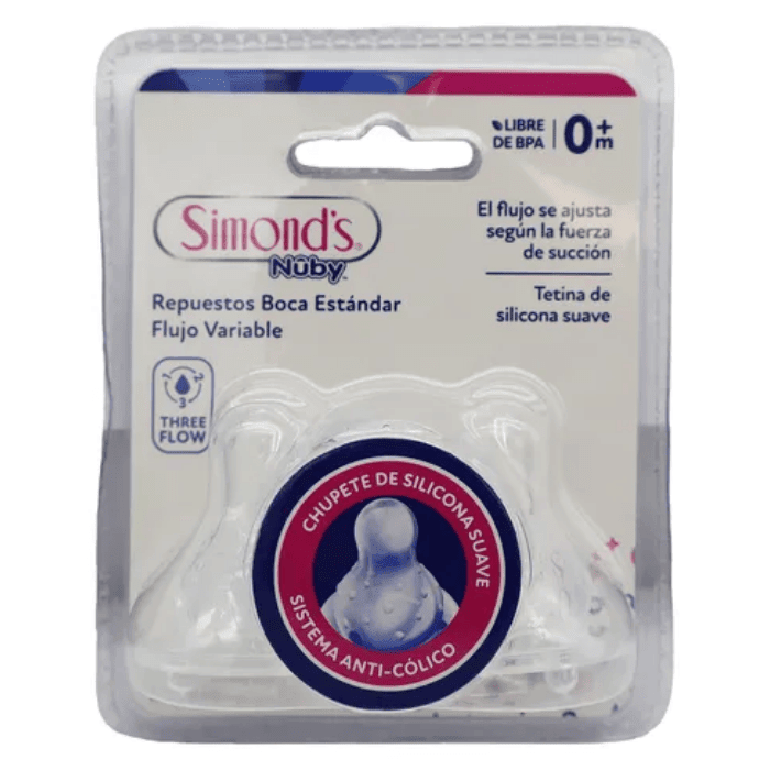 SIMOND'S REPUESTO CHUPETE BOCA ESTÁNDAR 0