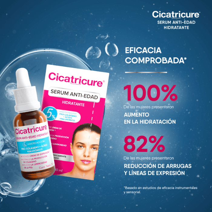 CICATRICURE SÉRUM HIDRATANTE ANTIEDAD 30 ML DET.2
