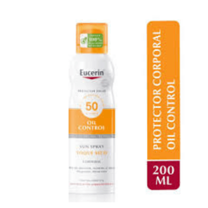 EUCERIN PROTECTOR SOLAR  SUN SPRAY OIL CONTROL TOQUE SECO 200 DET.2
