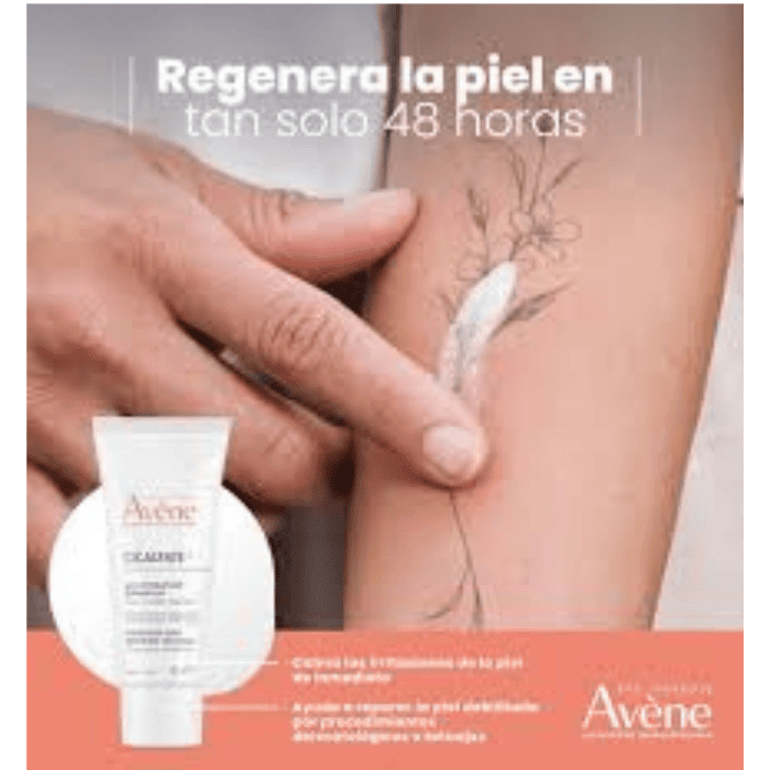 AVENE CICALFATE CREMA REPARADORA POST TATUAJES 40 ML DET.4