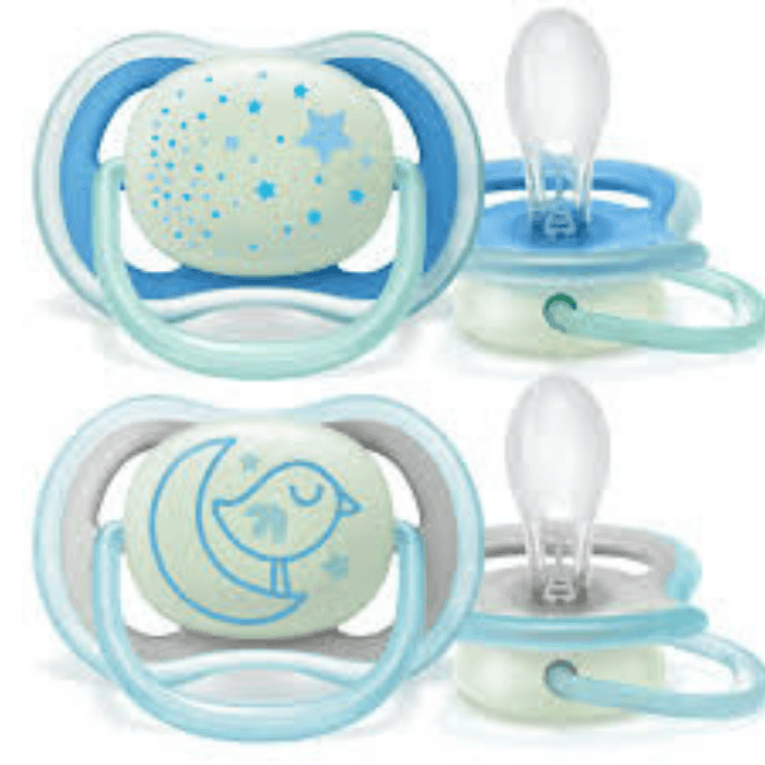 PHILIPS AVENT SET DE CHUPETES x 2 ULTRA AIR NIGHTTIME NIÑO 0-6 m3
