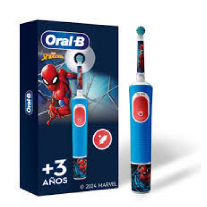 ORAL B CEPILLO DE DIENTES ELÉCTRICO MARVEL SPIDER-MAN RECARGABLE 1 UNIDAD2
