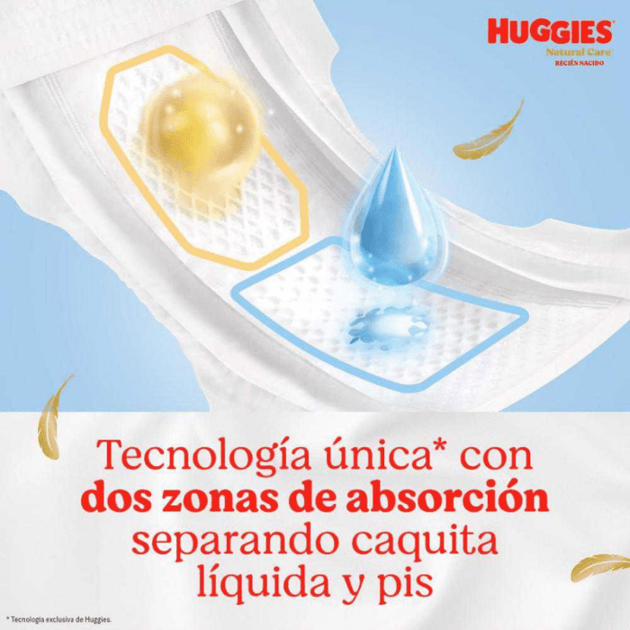 HUGGIES PAÑAL NATURAL CARE 34 U PEQUEÑO1
