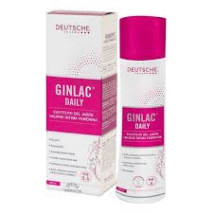 DEUTSCHE GINLAC DAILY HIGIENE ÍNTIMA PH4 200 ML DET. 0