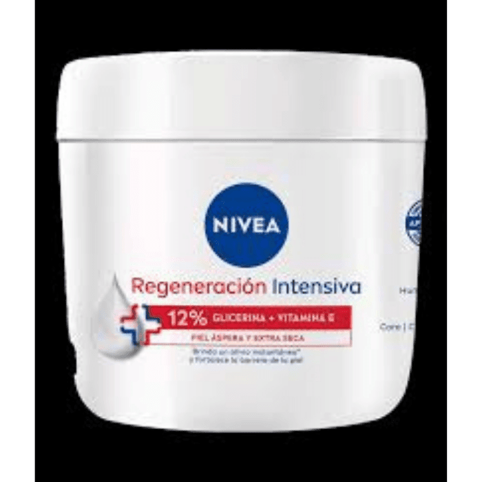 NIVEA CREMA CORPORAL REGERACIÓN INTENSIVA 400 ML 15% GLIC+ PRO VIT. B5 + NIACINAMIDA DET 0