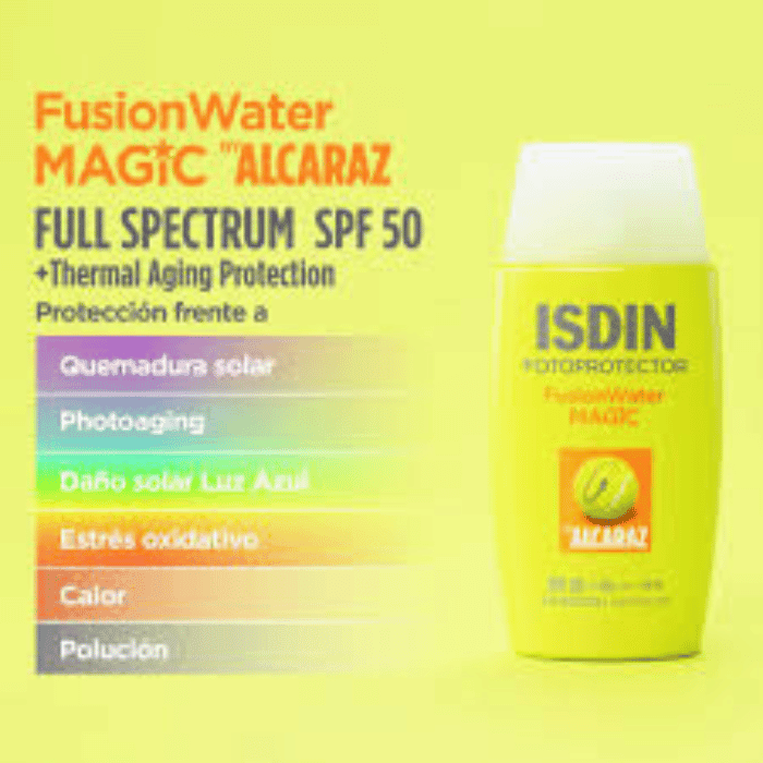 ISDIN FP FUSION WATER MAGIC ALCARAZ SPF50 50 ML2