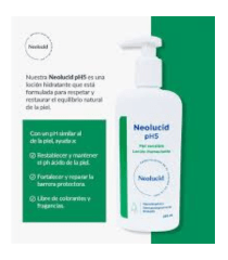 LOCIÓN HUMECTANTE HIPOALERGÉNICA PH5 NEOLUCID 250ML3
