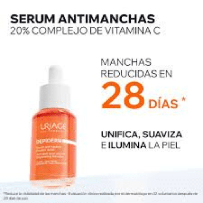 URIAGE DEPIDERM SERUM BOOSTER ANTI MANCHAS 30 ML4