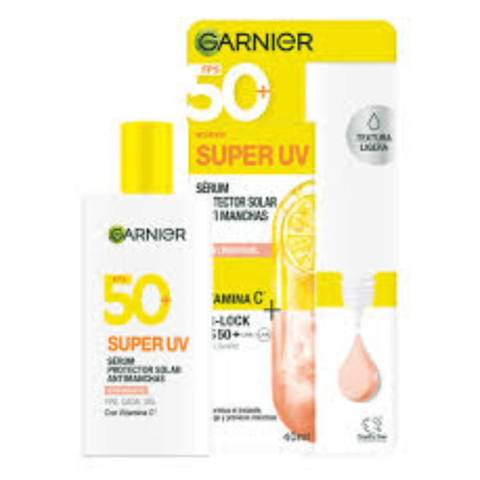 GARNIER SUPER UV SÉRUM ANTIMANCHAS VITAMINA C FPS 50+ 40 ML 3